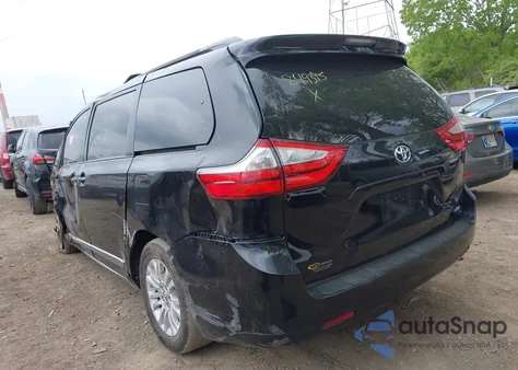 2017 Toyota Sienna Xle 8 Passenger из США, поврежденный, VIN 5TDYZ3DC8HS849395